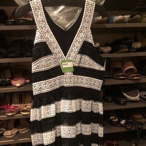 NWT Kate Spade lace color block dress